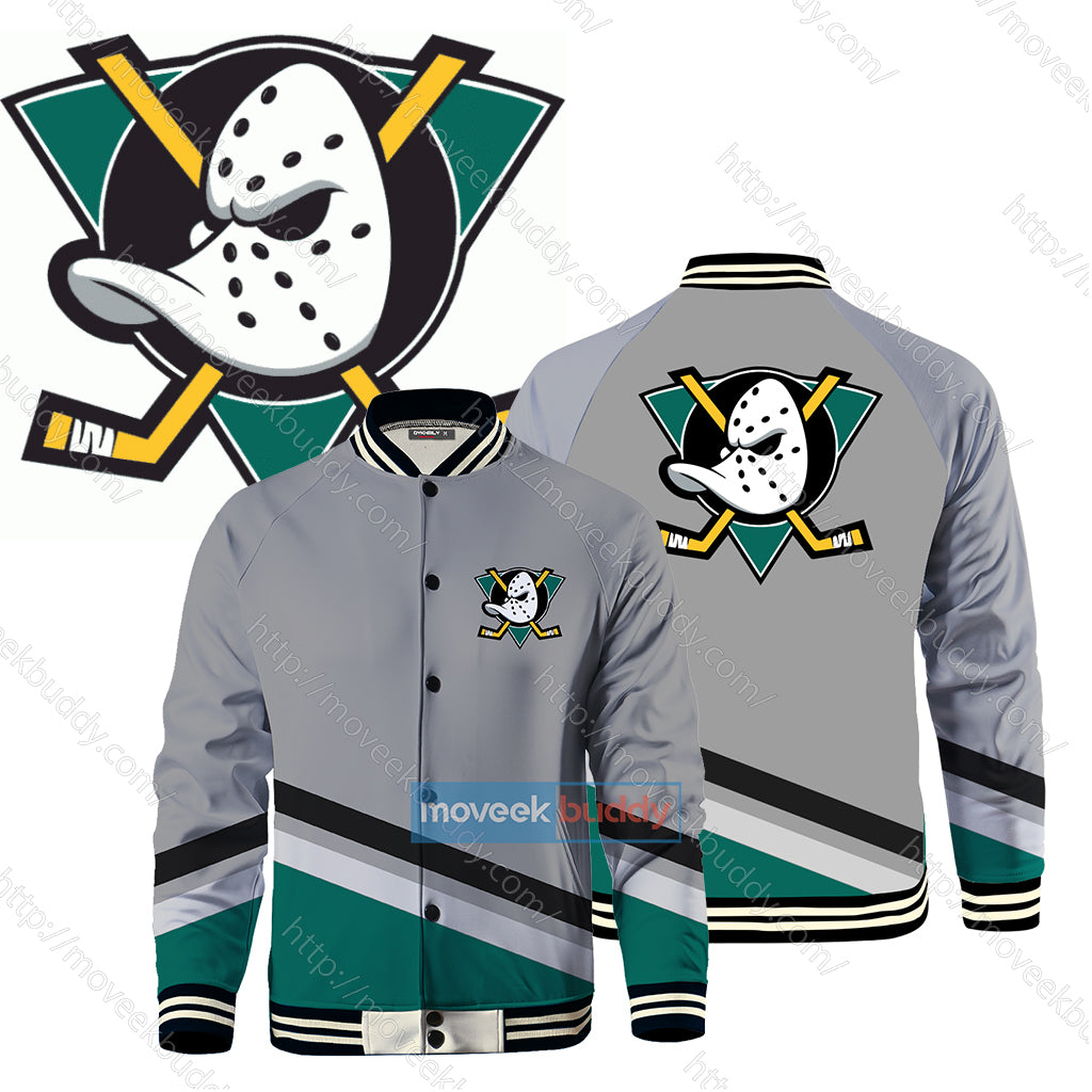 The Mighty Ducks Cosplay Baseball Jacket US/EU XXS (ASIAN S)