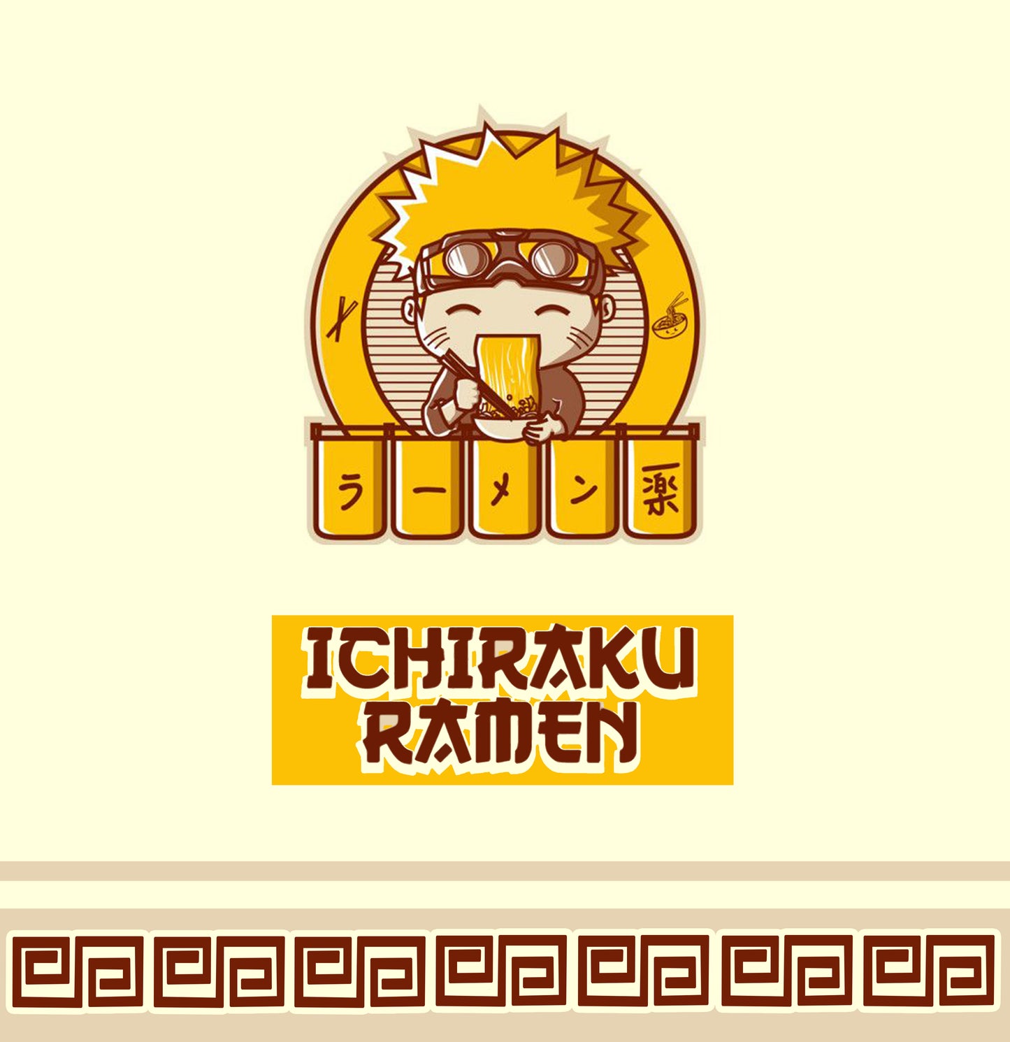 Naruto Ichiraku Ramen Shop 3D Apron