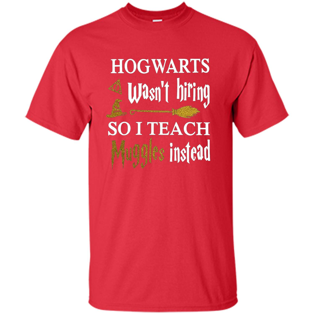 I Teach Muggles Instead T-shirt Red S