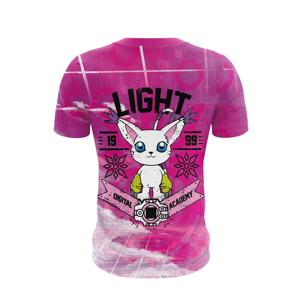 Digimon New The Crest Of Light 3D T-shirt