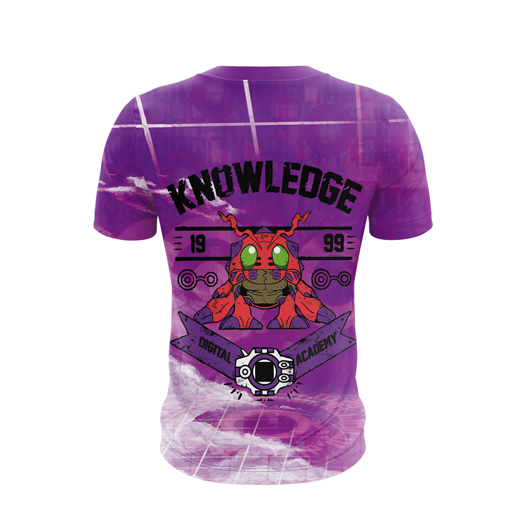 Digimon New The Crest Of Knowlegde 3D T-shirt