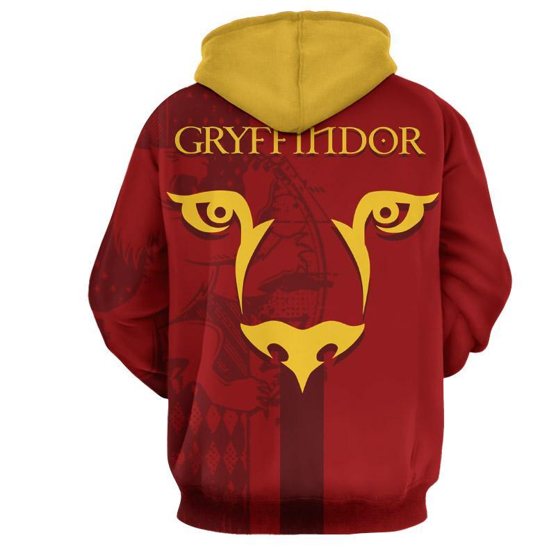 Quidditch Gryffindor Harry Potter Unisex 3D T-shirt