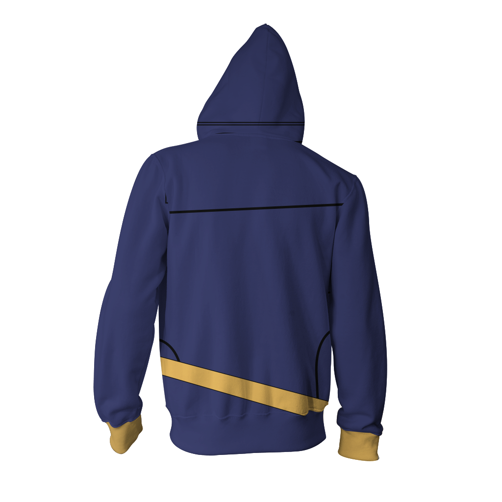 Batgirl Cosplay Zip Up Hoodie Jacket