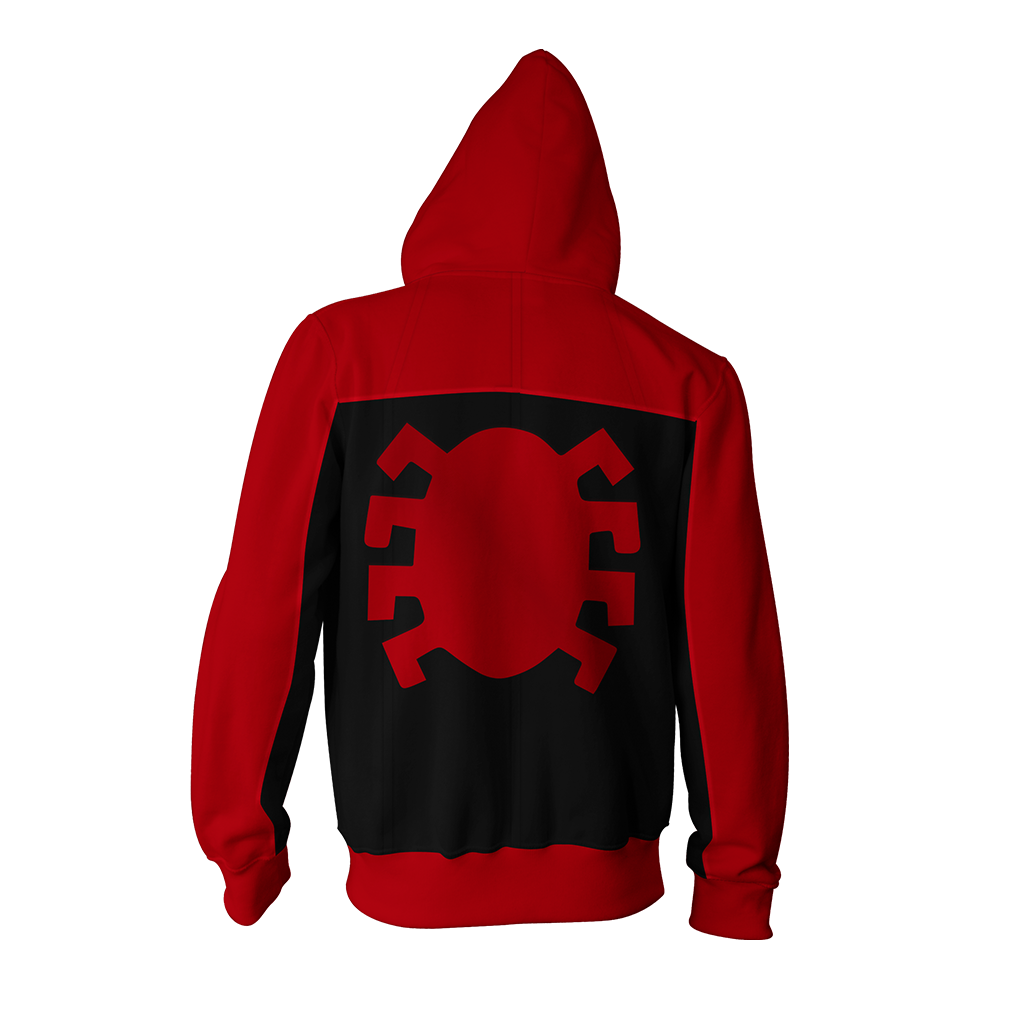 Spider-Man Last Stand Cosplay PS4 Zip Up Hoodie Jacket