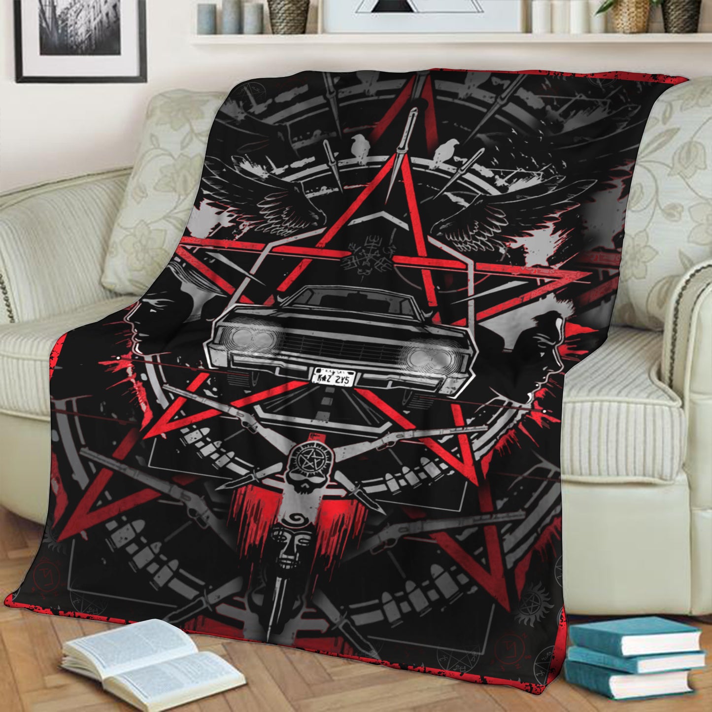 Supernatural 3D Throw Blanket 130cm x 150cm