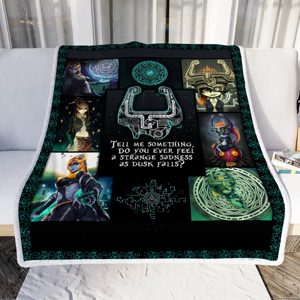 The Legend Of Zelda Midna 3D Throw Blanket 130cm x 150cm
