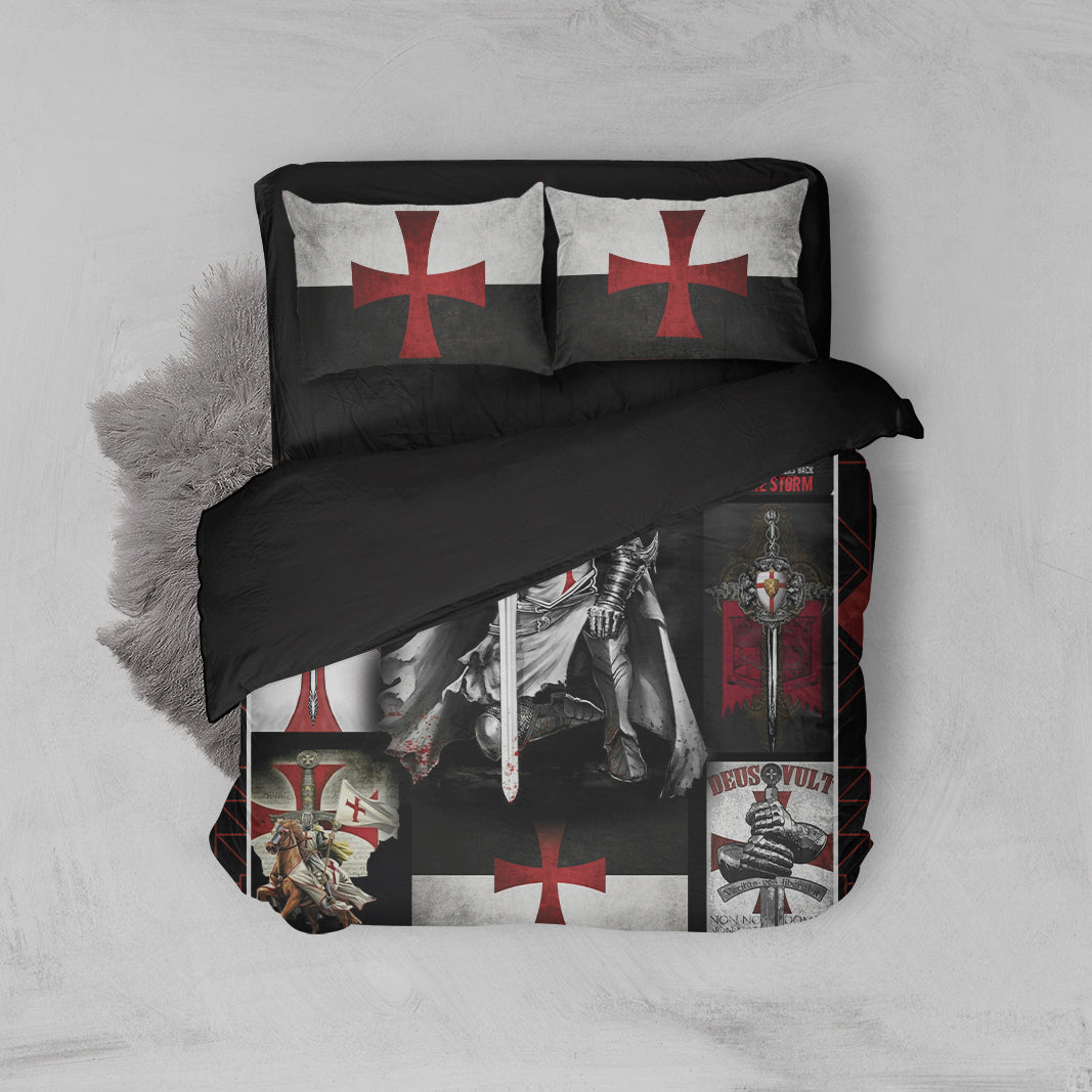 Christian - Knights Templar Bed Set Twin (3PCS)