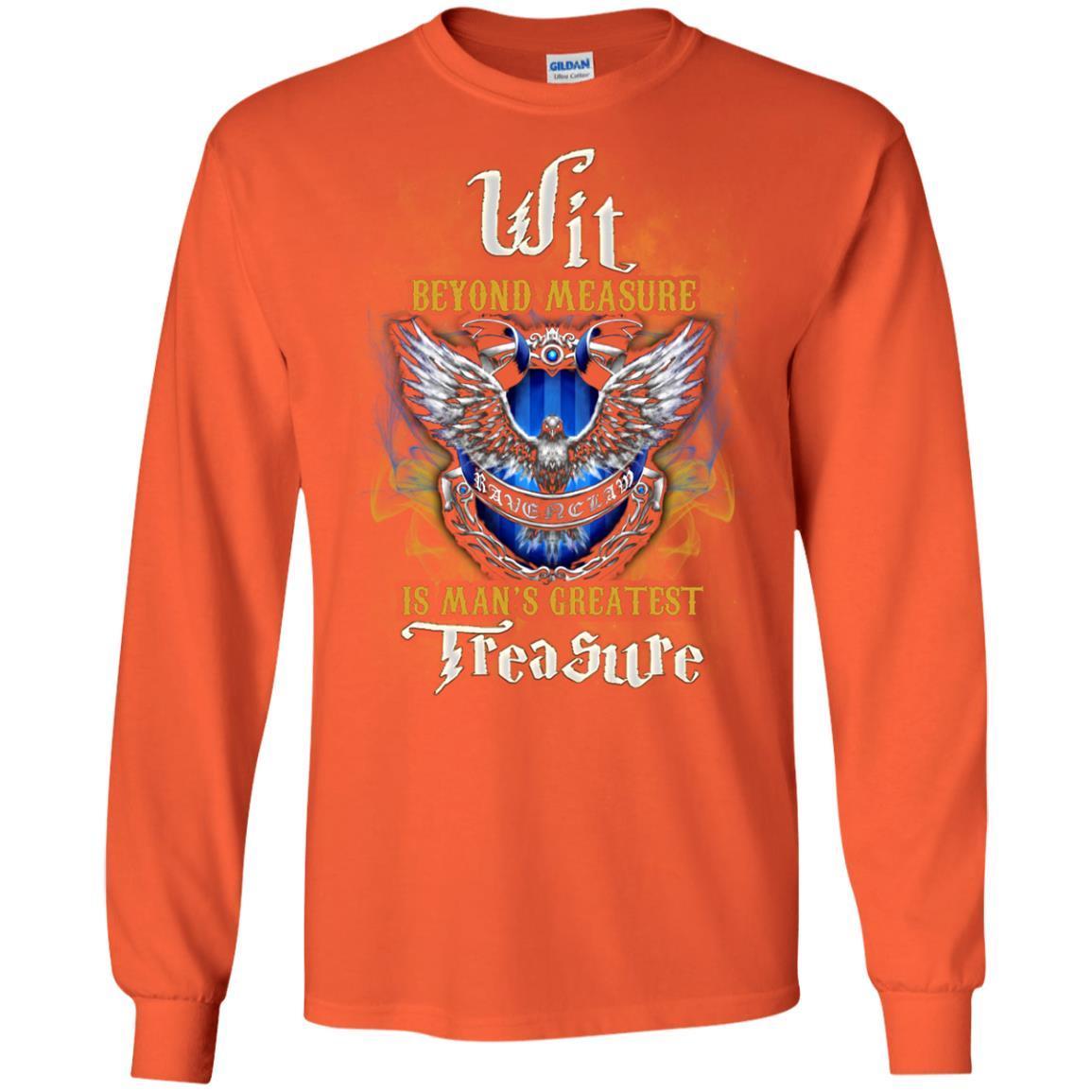 Wit Beyond Measure Is Man's Greatest Treasure Ravenclaw House Harry Potter Fan Shirt