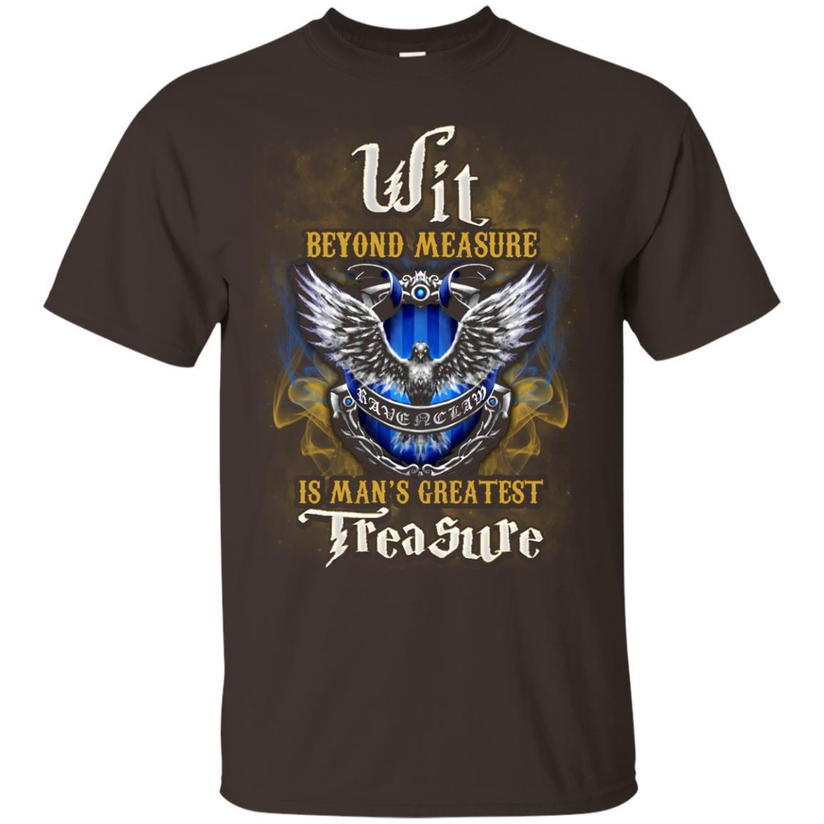 Wit Beyond Measure Is Man's Greatest Treasure Ravenclaw House Harry Potter Fan Shirt