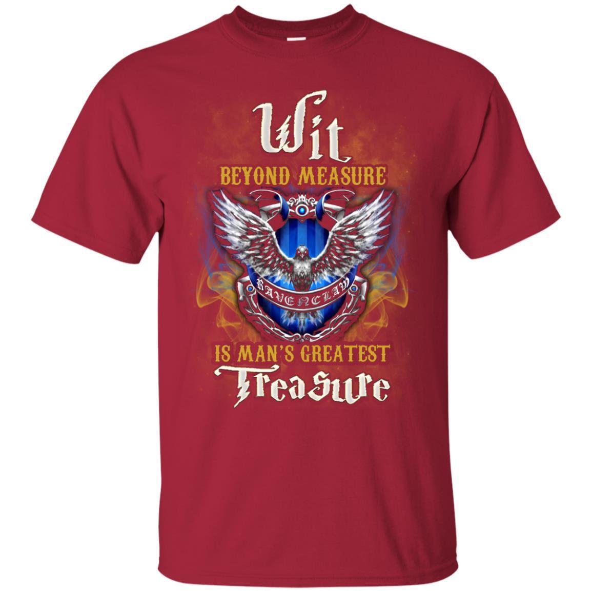 Wit Beyond Measure Is Man's Greatest Treasure Ravenclaw House Harry Potter Fan Shirt