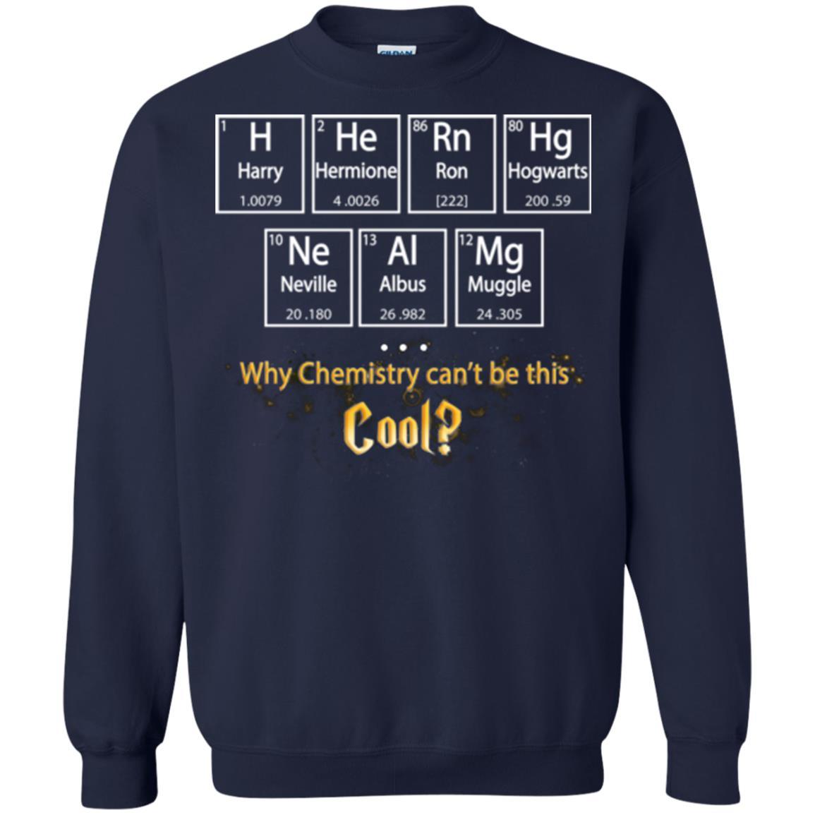 Why Chemistry Can_t Be This Cool Harry Potter Element Movie T-shirt Navy S
