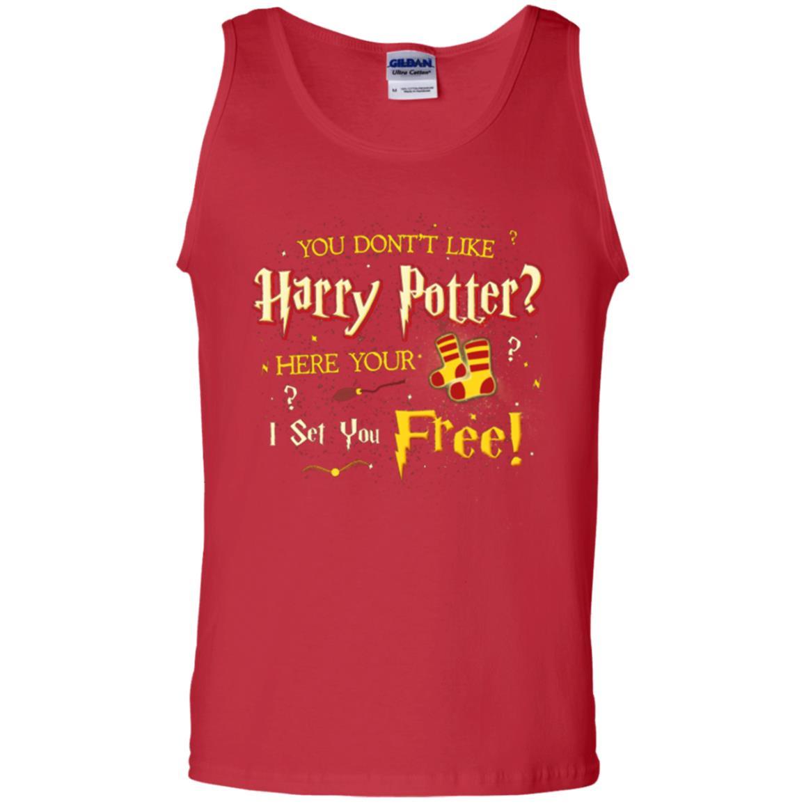 You Don_t Like Harry Potter Here Your I Set You Free Movie T-shirt Red S
