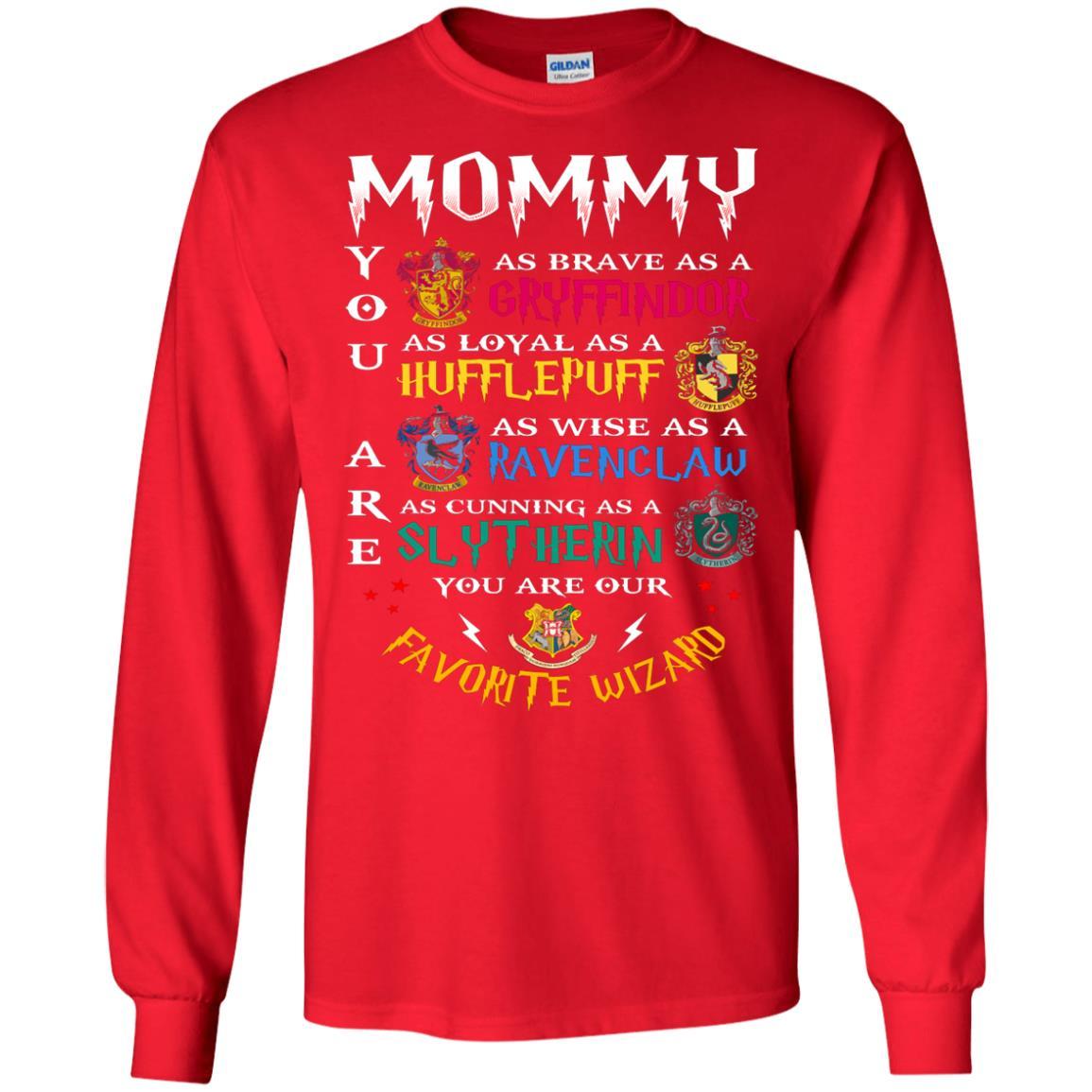 Mommy Our Favorite Wizard Harry Potter Fan T-shirt Red S