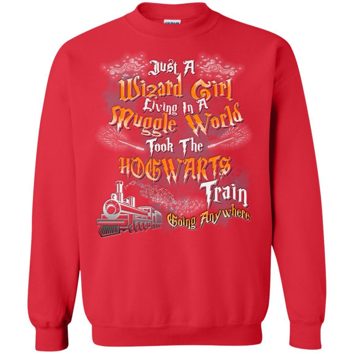 Just A Wizard Girl Living In A Muggle World Took The Hogwarts Train Going Anywhere Red S