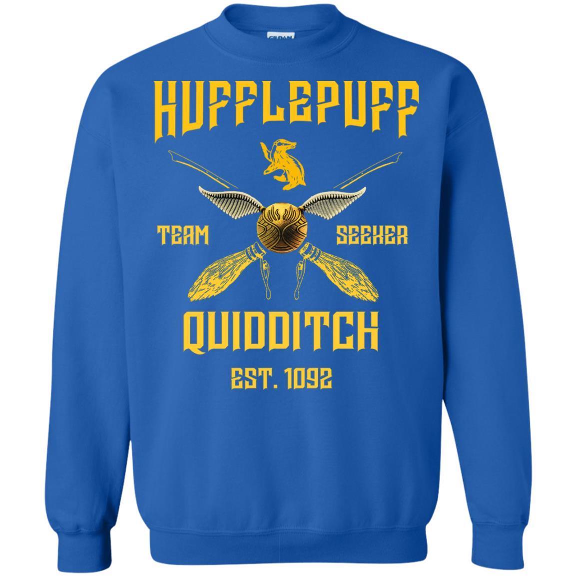 Hufflepuff Quidditch Team Seeker Est 1092 Harry Potter Shirt
