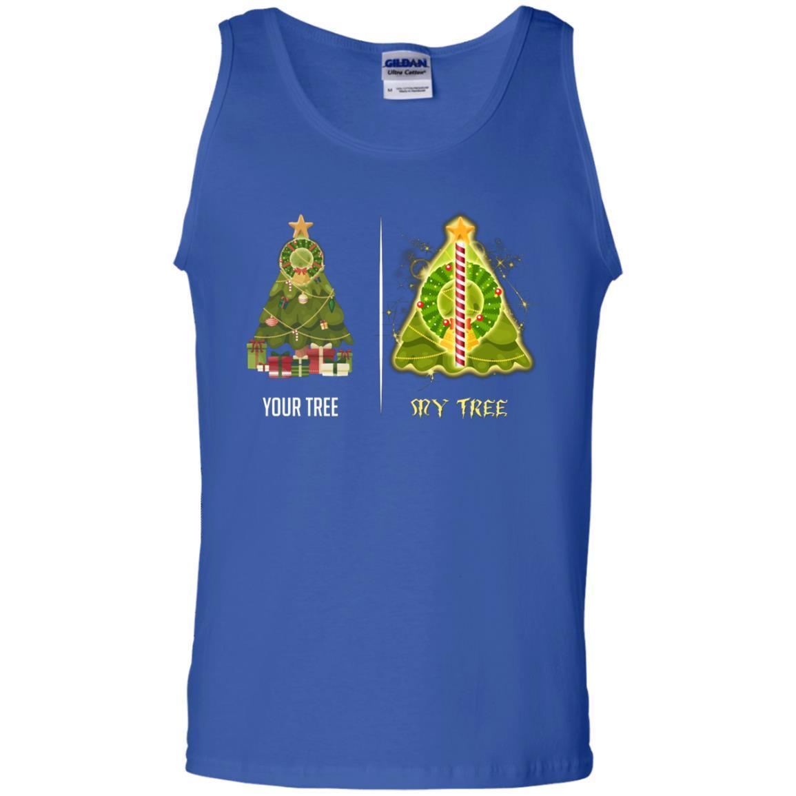 Harry Potter Christmas Tree Shirt Royal S