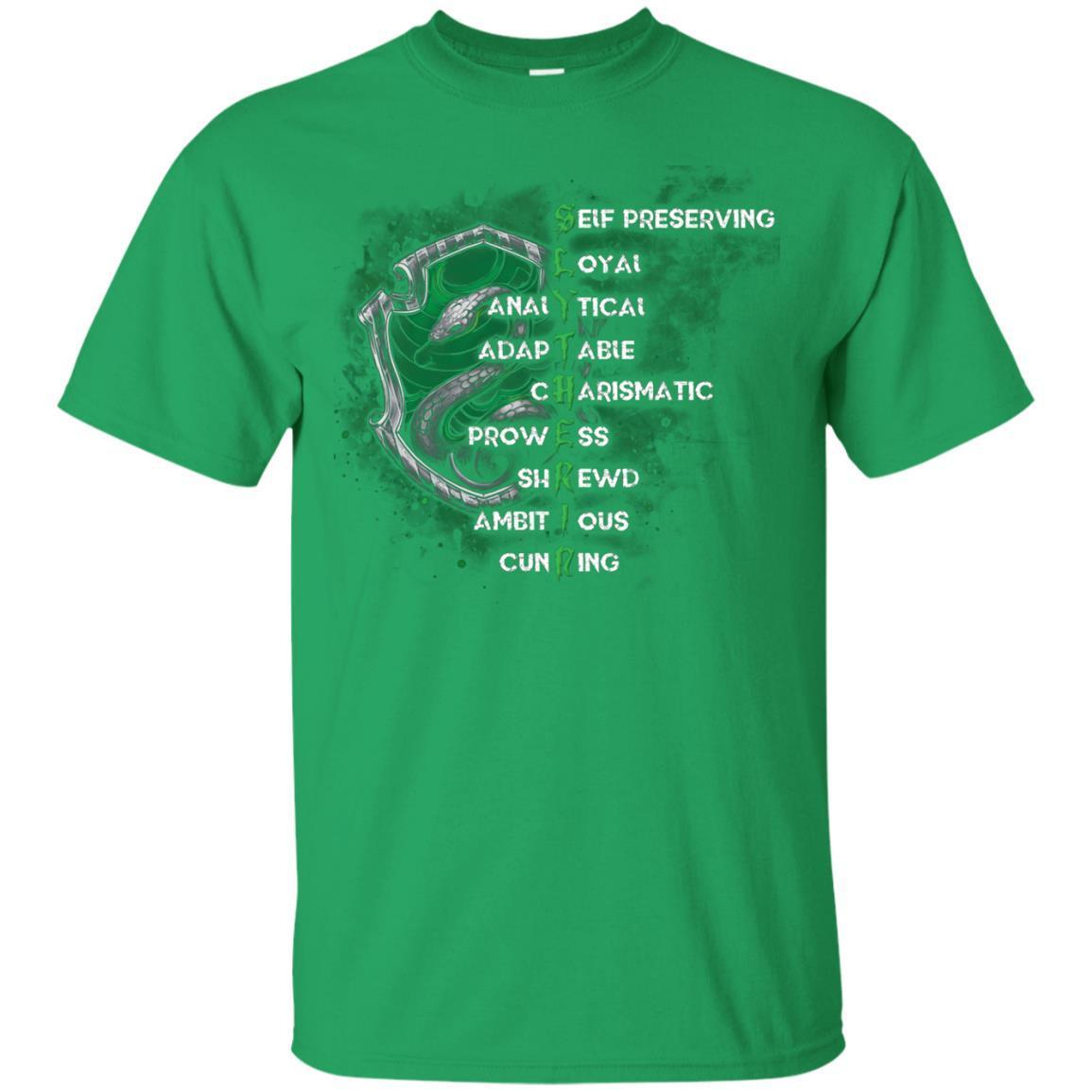 Slytherin House Harry Potter Fan Shirt
