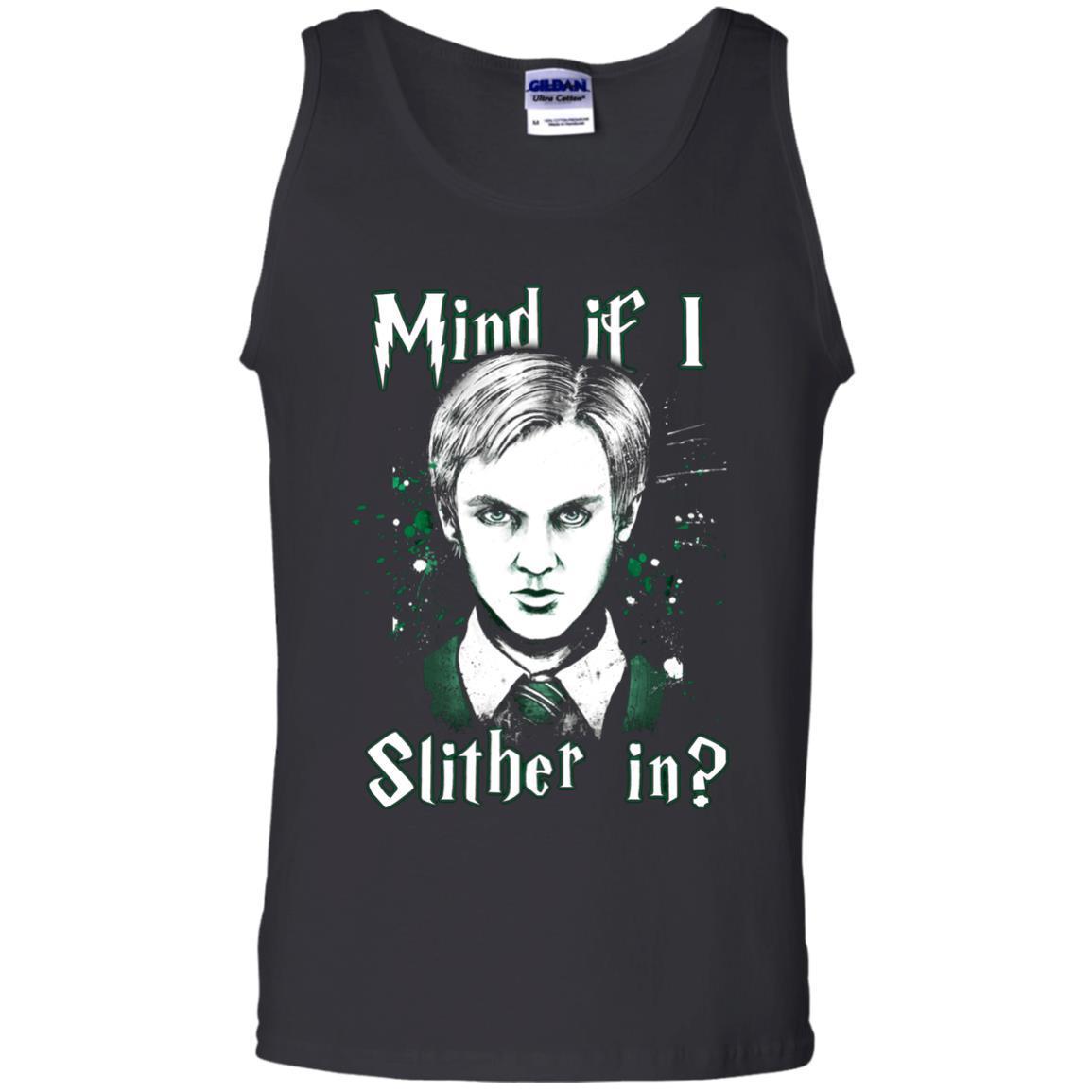 Mind If I Slither In Slytherin House Harry Potter Shirt Black S