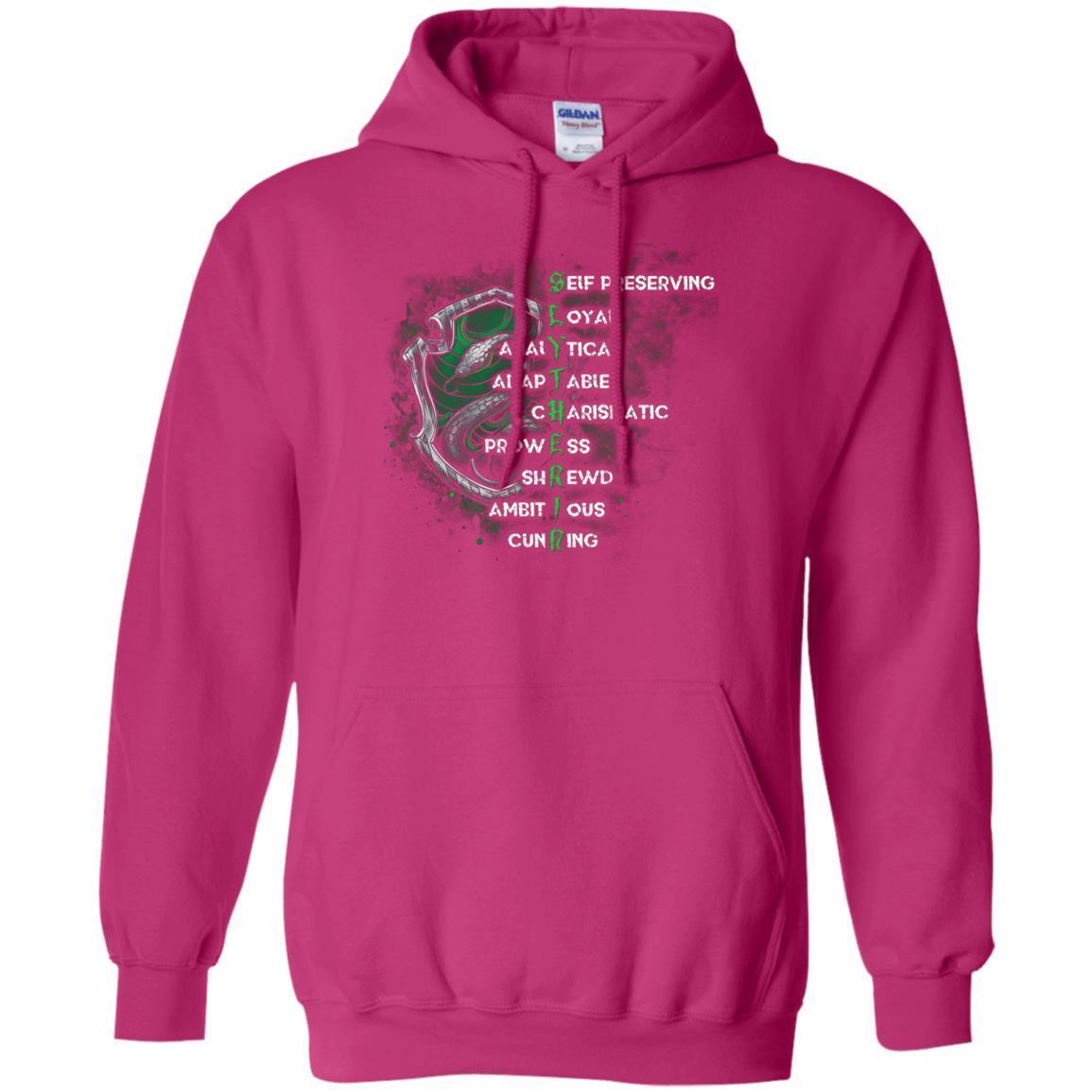 Slytherin House Harry Potter Fan Shirt Heliconia S