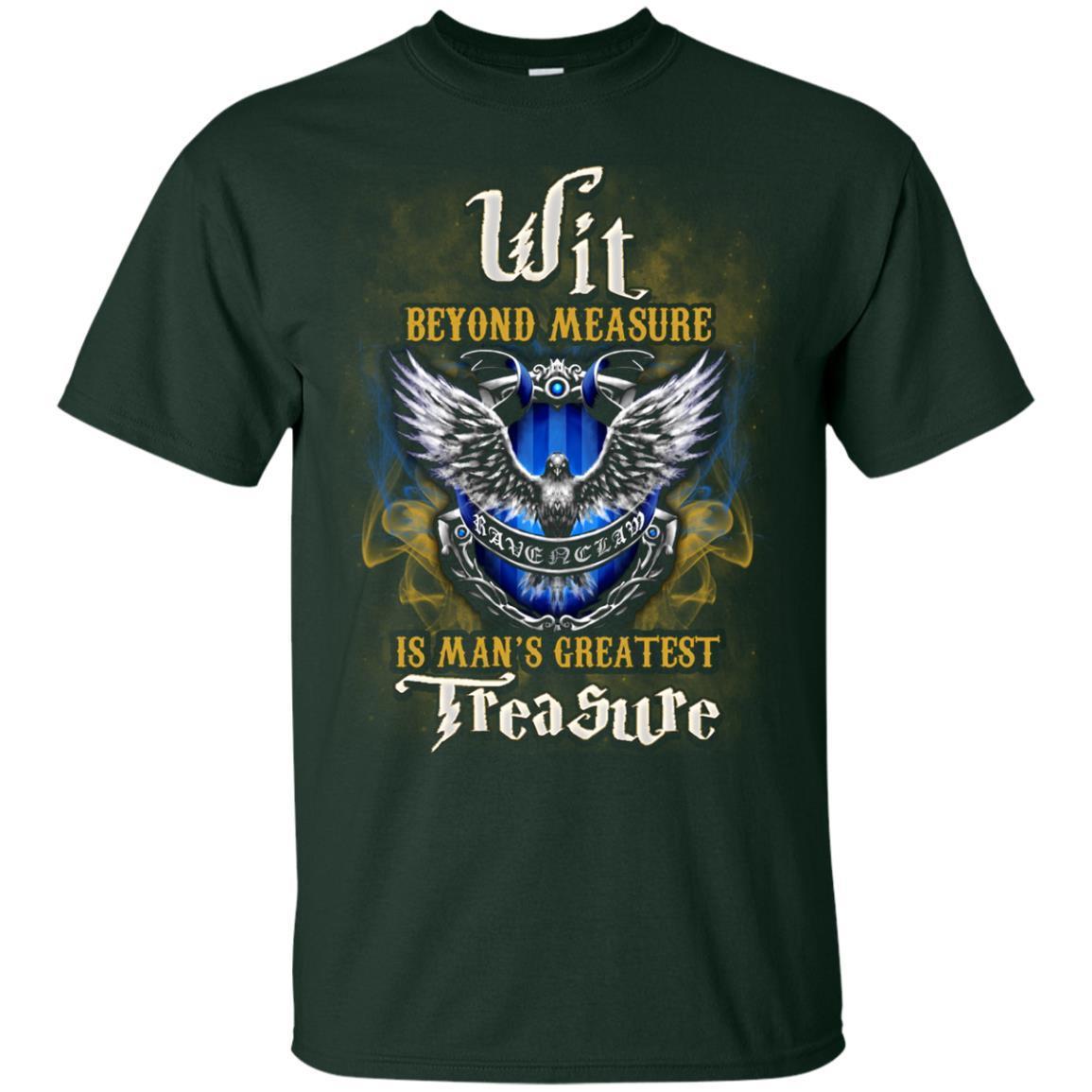 Wit Beyond Measure Is Man's Greatest Treasure Ravenclaw House Harry Potter Fan Shirt