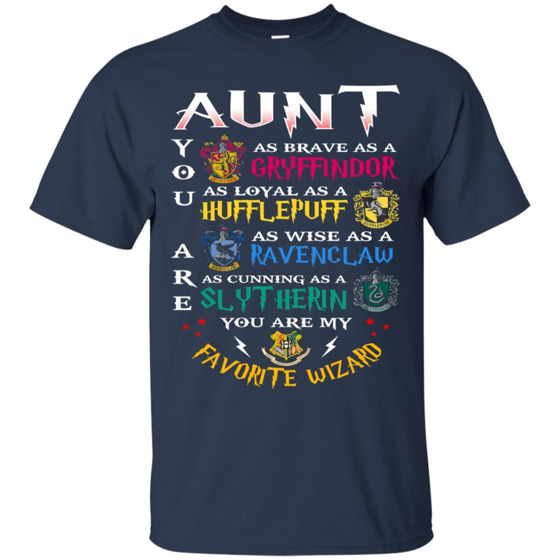 Aunt My Favorite Wizard Harry Potter Fan T-shirt