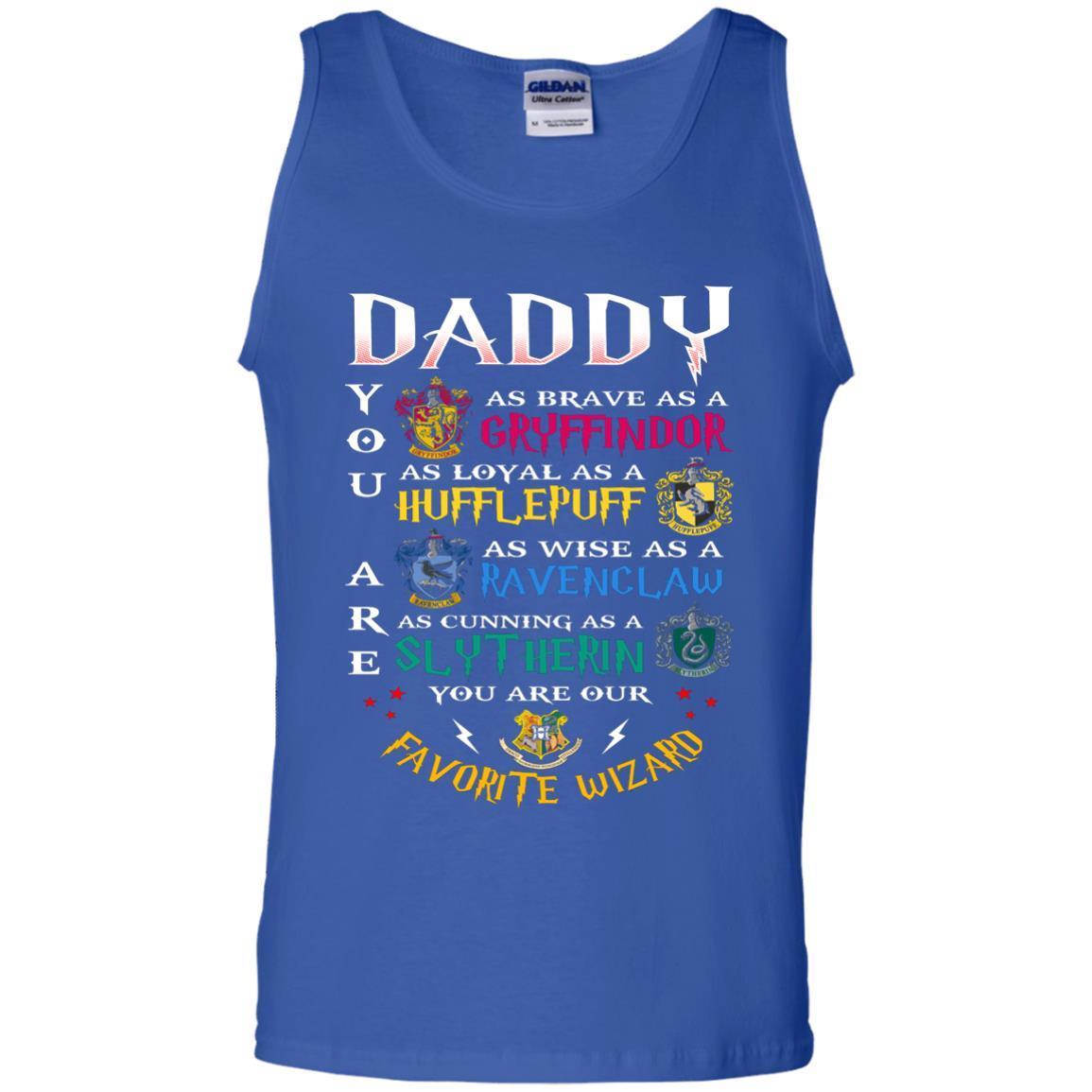Daddy Our Favorite Wizard Harry Potter Fan T-shirt Royal S