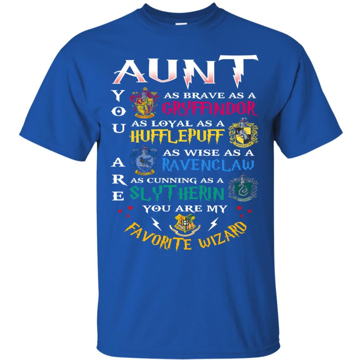 Aunt My Favorite Wizard Harry Potter Fan T-shirt
