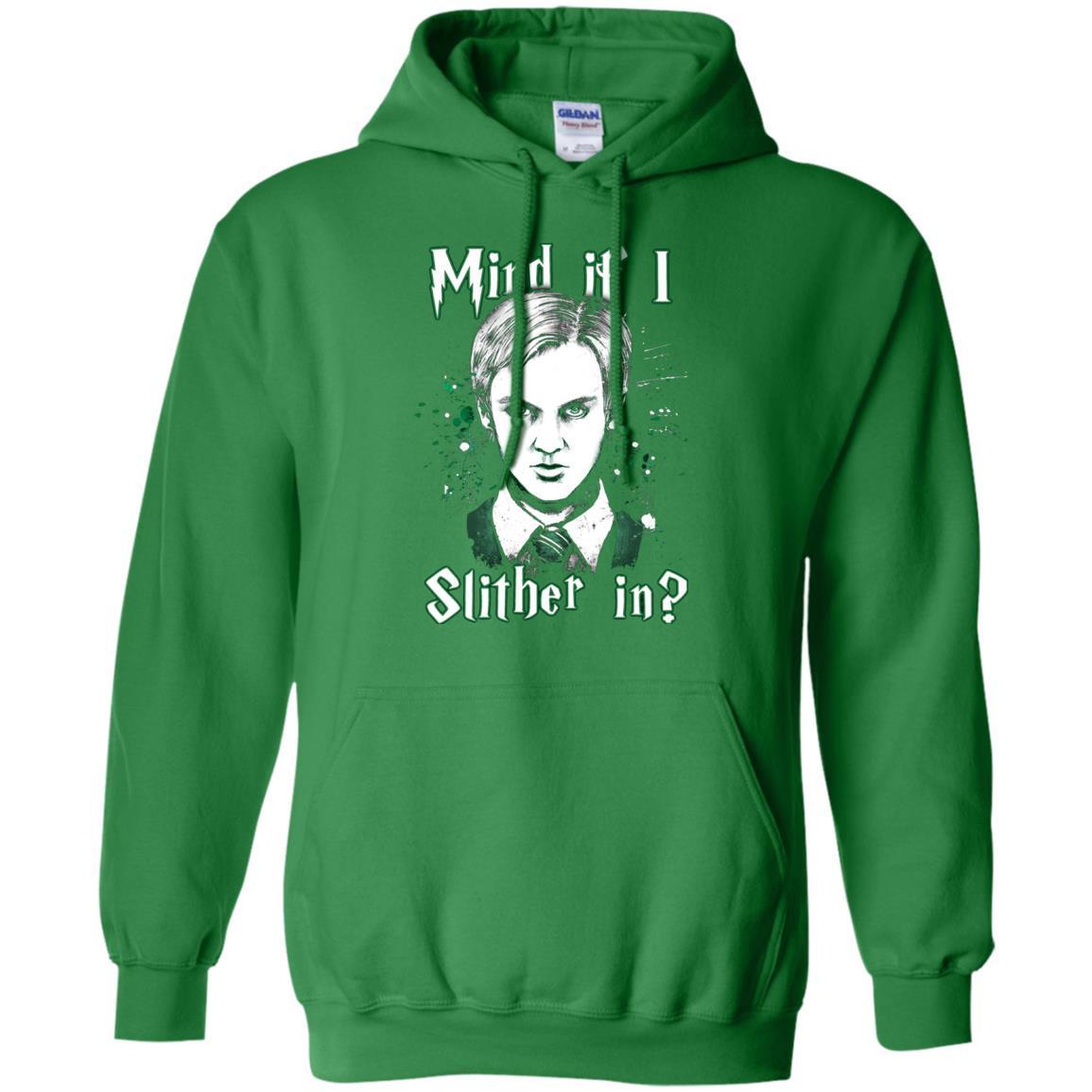 Mind If I Slither In Slytherin House Harry Potter Shirt Irish Green S