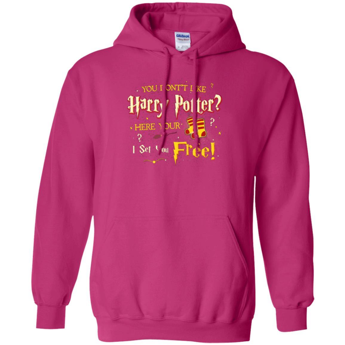 You Don_t Like Harry Potter Here Your I Set You Free Movie T-shirt Heliconia S