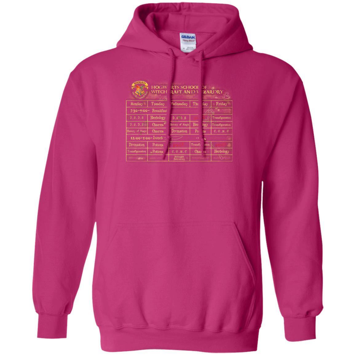 Harry's Schedule Harry Potter Shirt Heliconia S