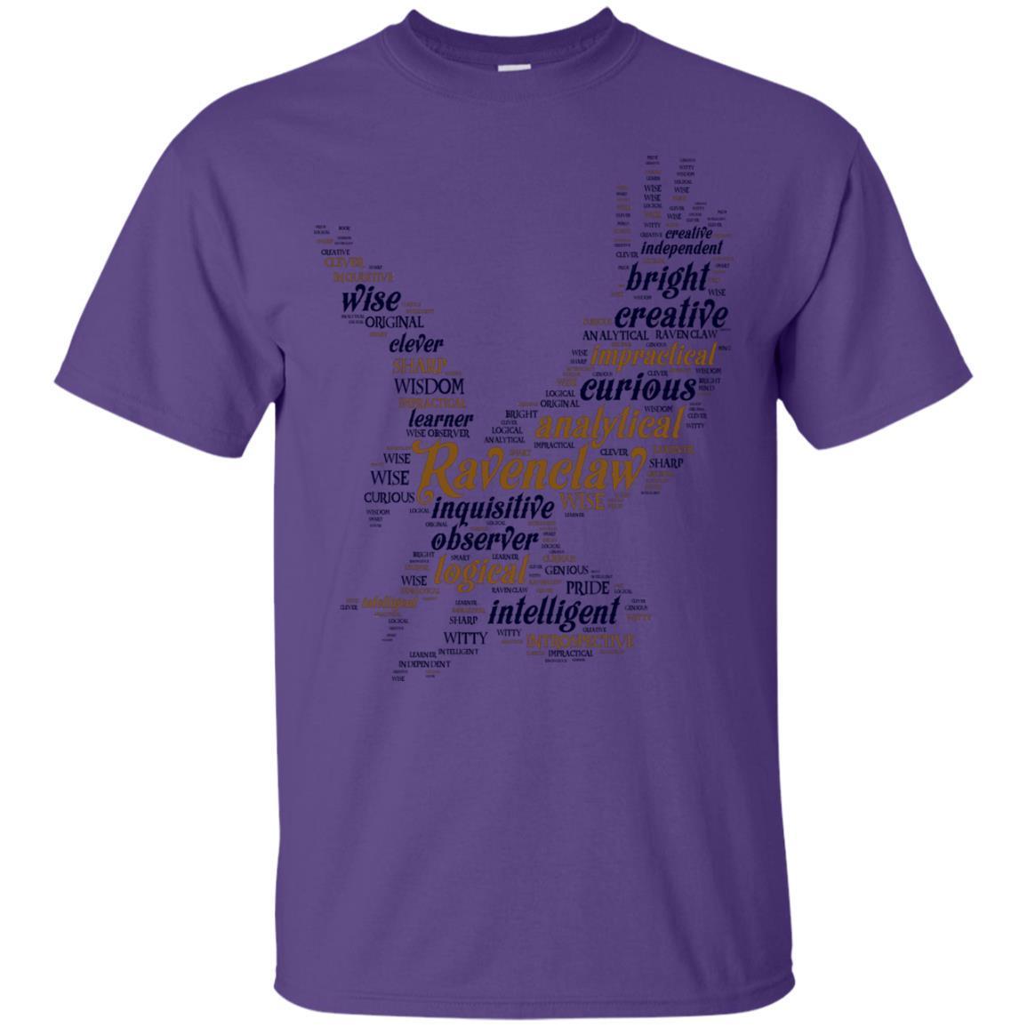 Ravenclaw House Harry Potter Fan Shirt Purple S