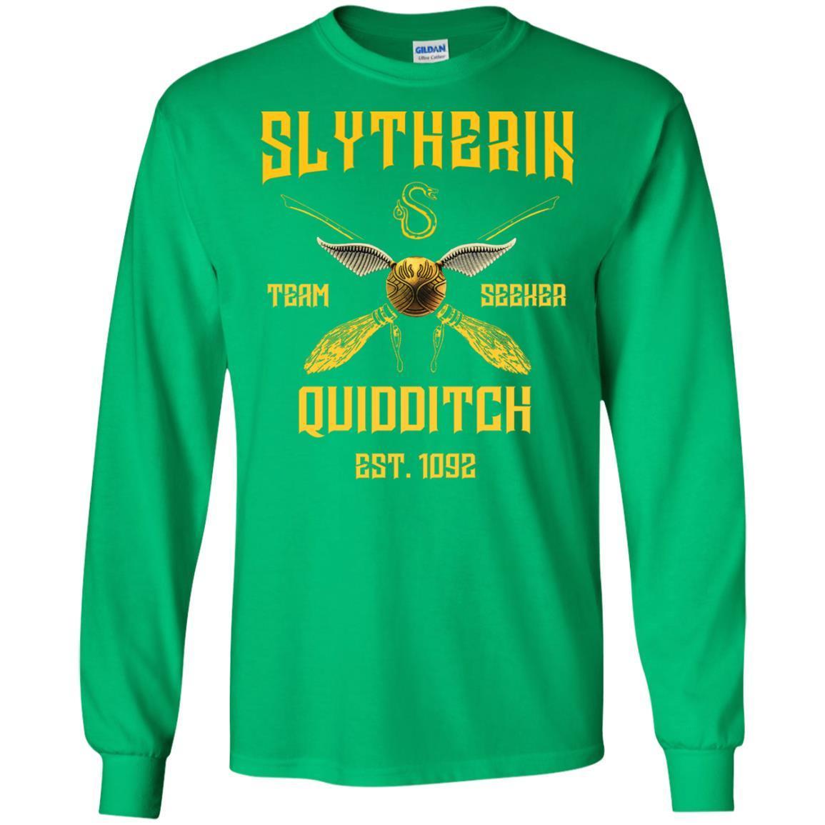 Slytherin Quiddith Team Seeker Est 1092 Harry Potter Shirt