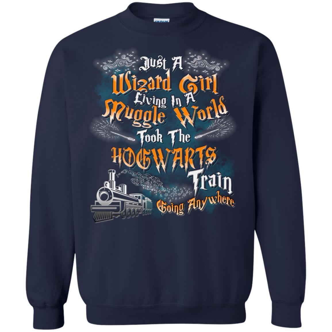 Just A Wizard Girl Living In A Muggle World Took The Hogwarts Train Going Anywhere Navy S