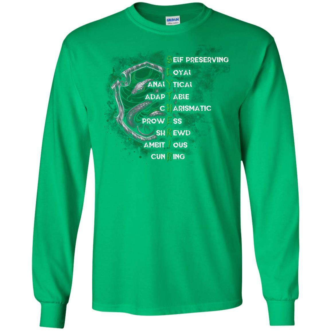 Slytherin House Harry Potter Fan Shirt