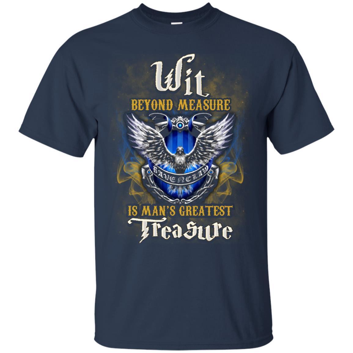Wit Beyond Measure Is Man's Greatest Treasure Ravenclaw House Harry Potter Fan Shirt