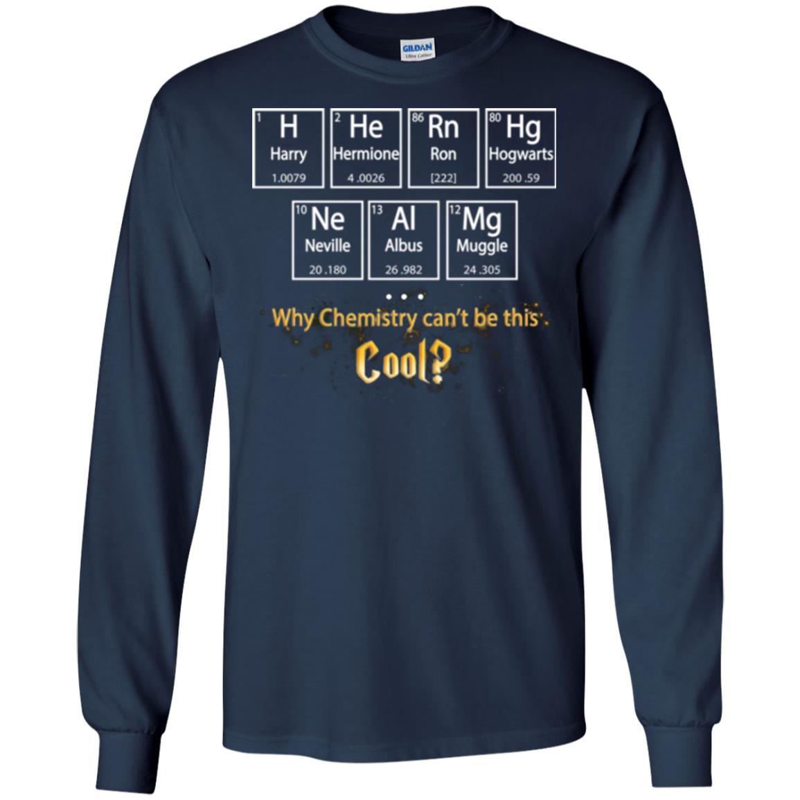 Why Chemistry Can_t Be This Cool Harry Potter Element Movie T-shirt Navy S