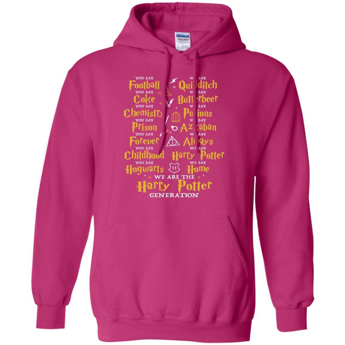 We Are The Harry Potter Generation Movie Fan T-shirt Heliconia S