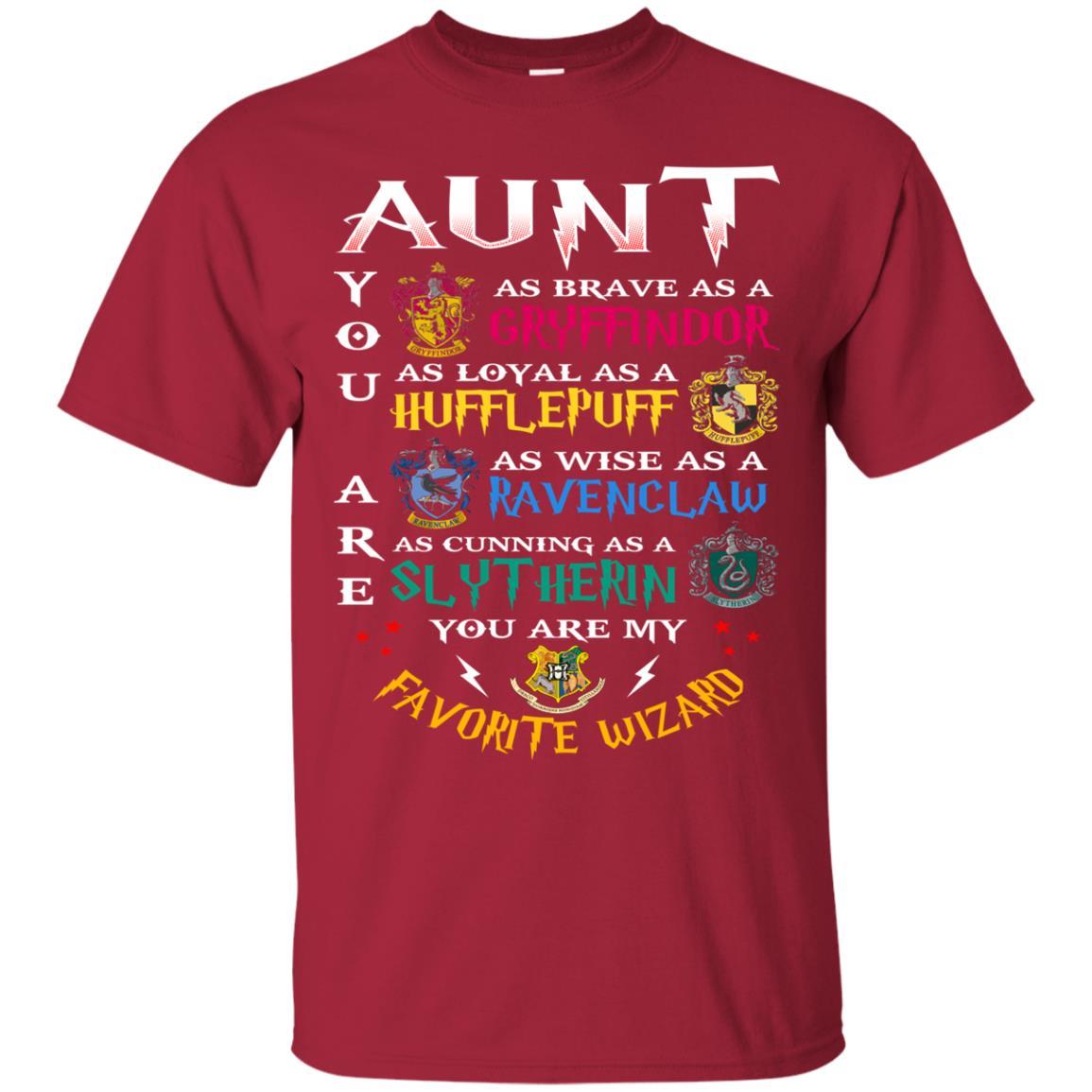 Aunt My Favorite Wizard Harry Potter Fan T-shirt