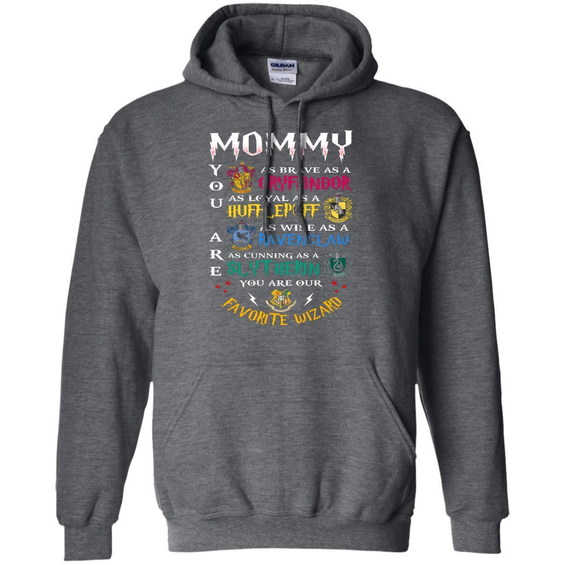 Mommy Our Favorite Wizard Harry Potter Fan T-shirt Dark Heather S