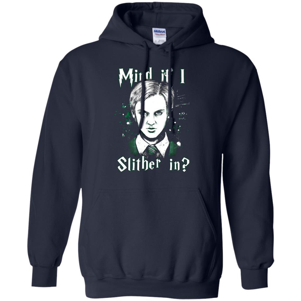 Mind If I Slither In Slytherin House Harry Potter Shirt Navy S