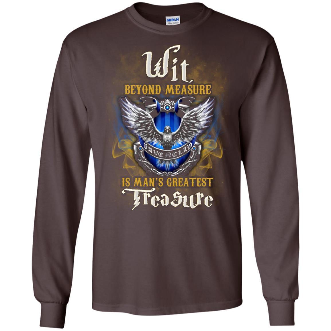 Wit Beyond Measure Is Man's Greatest Treasure Ravenclaw House Harry Potter Fan Shirt