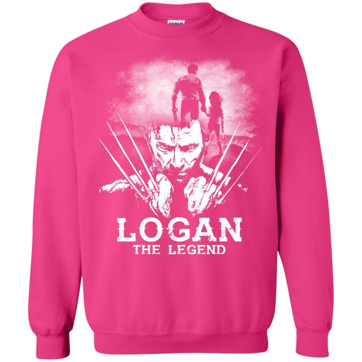 Logan The Legend Wolverine Fan T-shirt Heliconia S