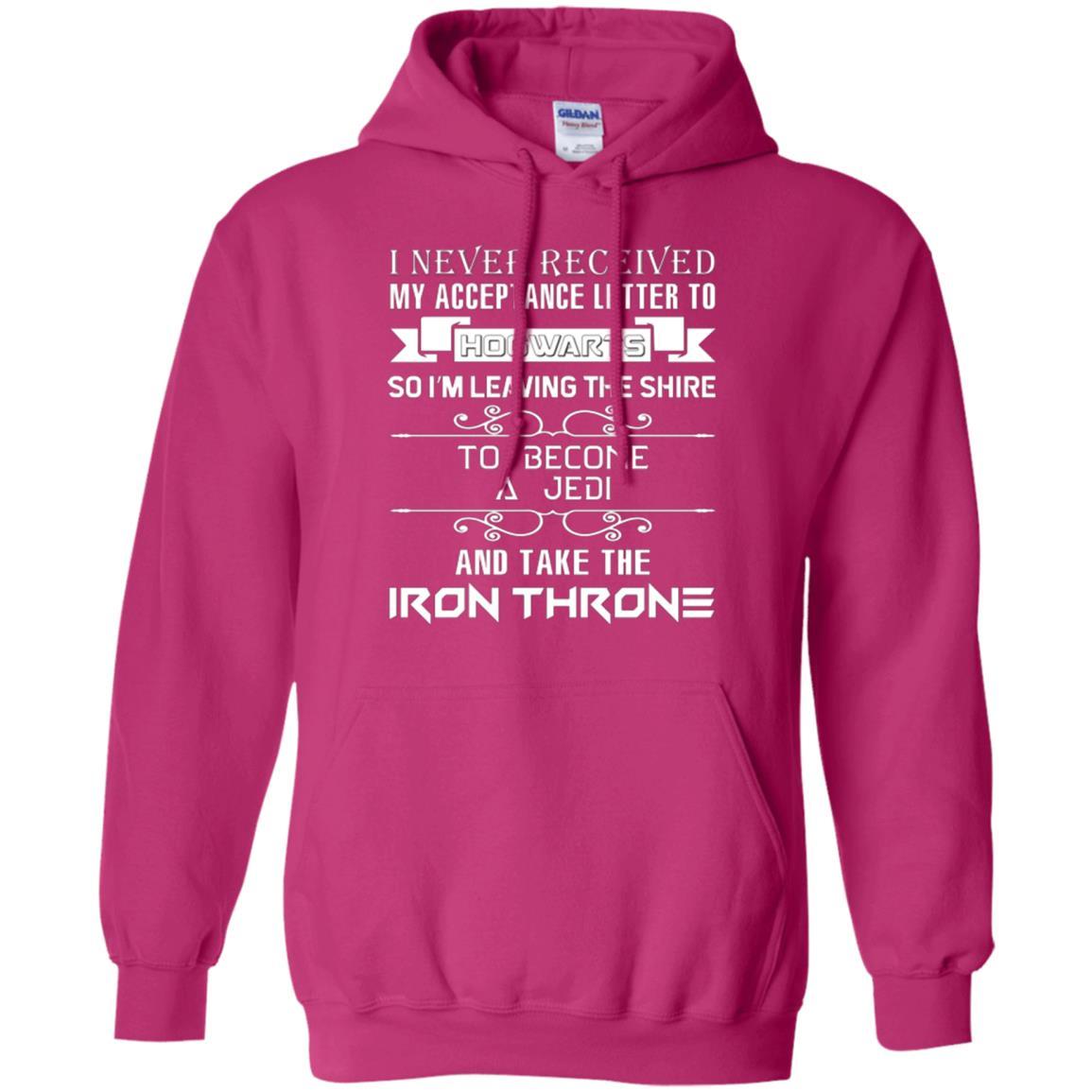 I Never Received My Acceptance Letter To Hogwarts Harry Potter Fan T-shirt Heliconia S