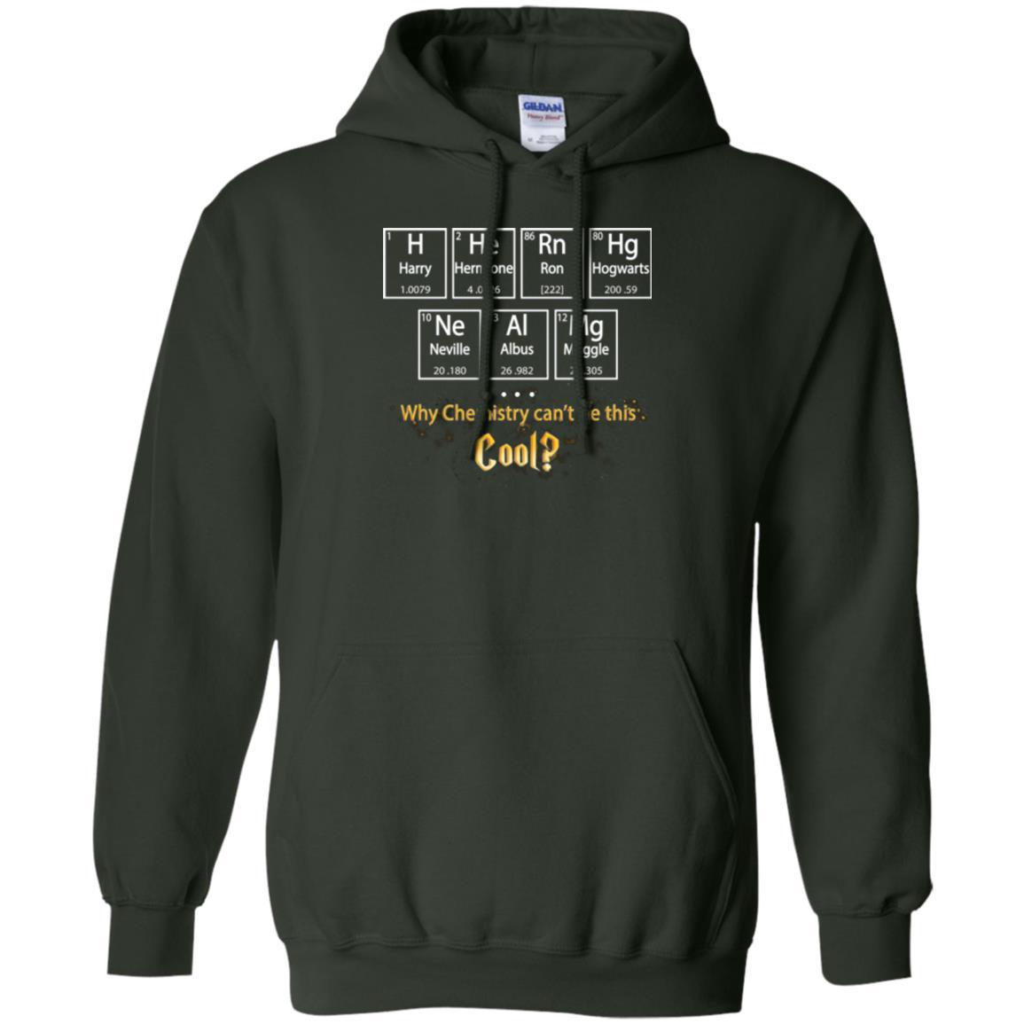 Why Chemistry Can_t Be This Cool Harry Potter Element Movie T-shirt Forest Green S