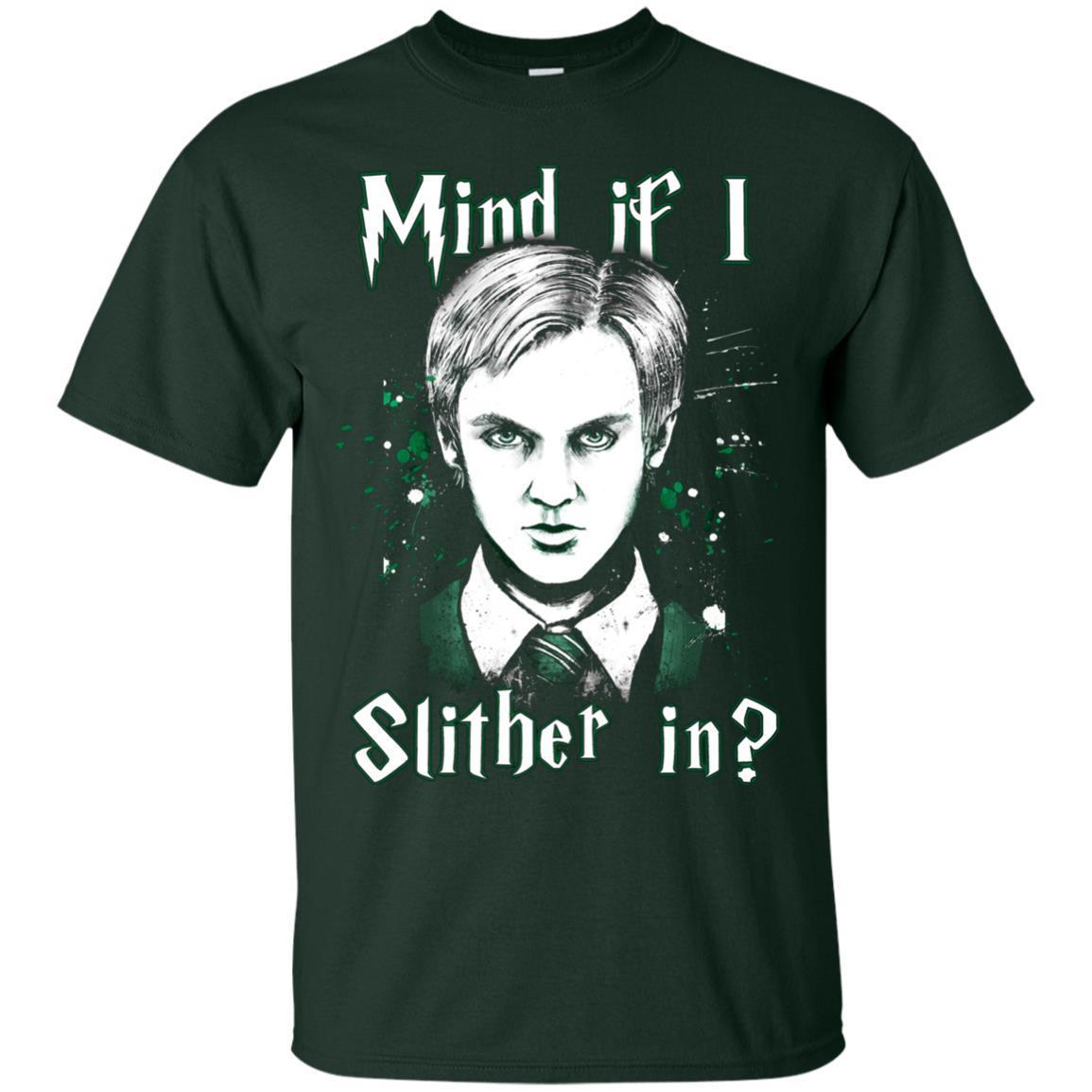 Mind If I Slither In Slytherin House Harry Potter Shirt Forest S