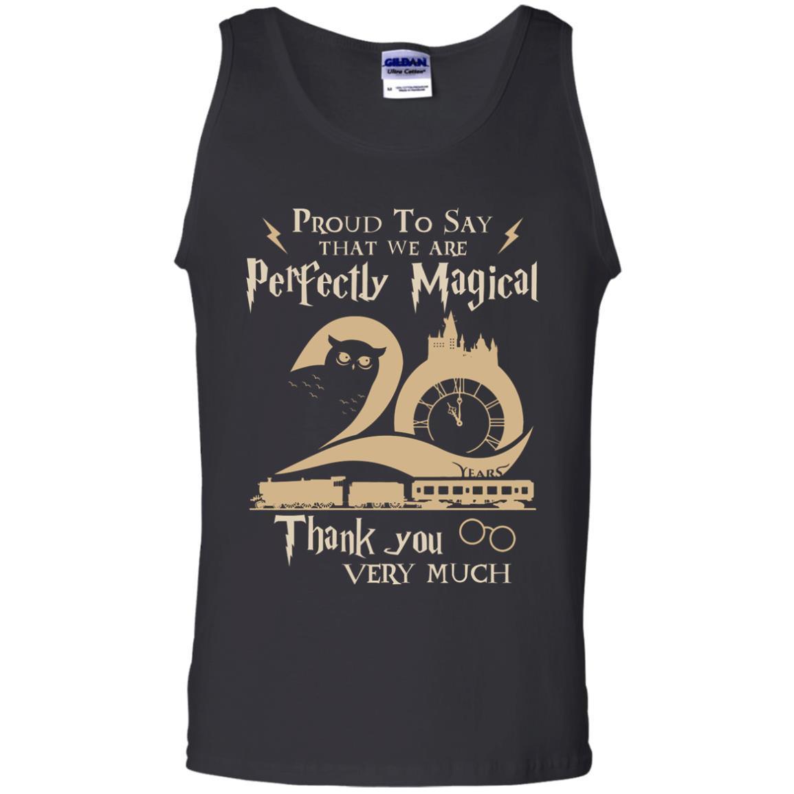 Proud To Say That We Are Perfectly Magical Thank You Very Much Harry Potter Fan T-shirt Black S