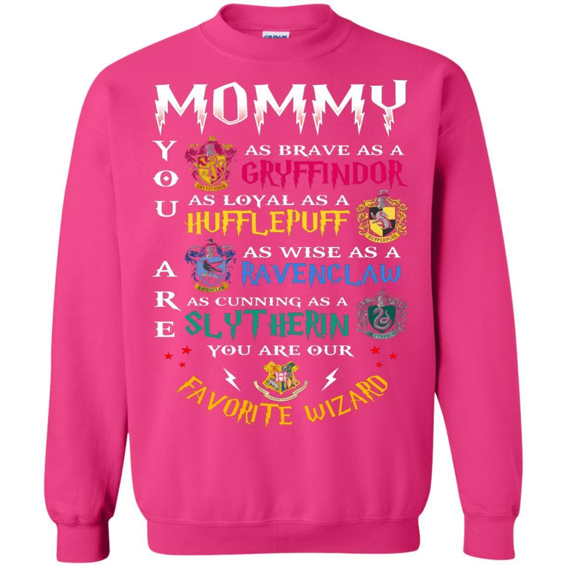 Mommy Our Favorite Wizard Harry Potter Fan T-shirt Heliconia S
