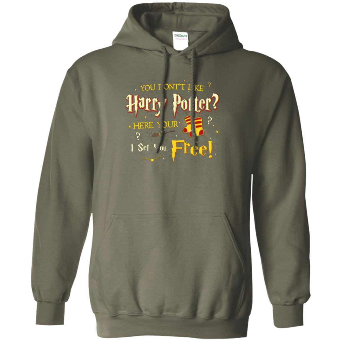 You Don_t Like Harry Potter Here Your I Set You Free Movie T-shirt