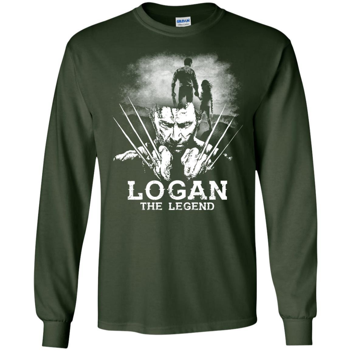 Logan The Legend Wolverine Fan T-shirt