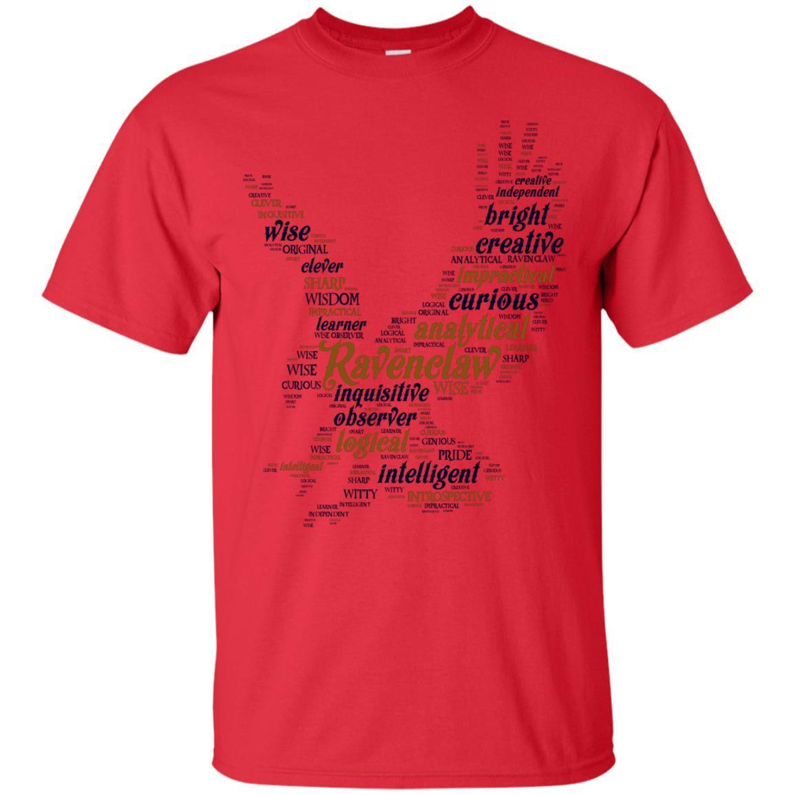 Ravenclaw House Harry Potter Fan Shirt Red S